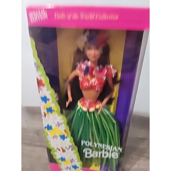 Special Edition 1994 Dolls of the World Collection Polynesian Barbie #12700 NIB - Picture 6 of 16